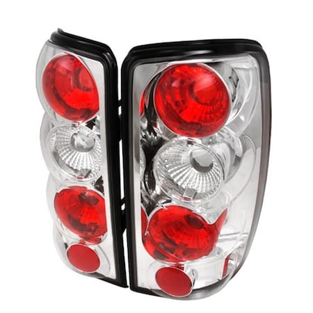 Overtime Altezza Tail Light for 00 to 06 Chevrolet-GMC Denali-Tahoe, Chrome - 12 x 14 x 22 in. OV2654270